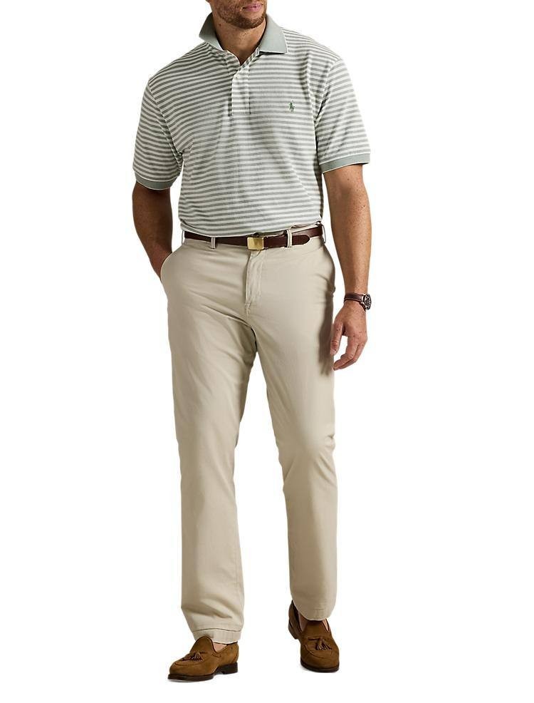 Polo Ralph Lauren Striped Oxford Mesh Polo Shirt Multi 2LT NWT $125