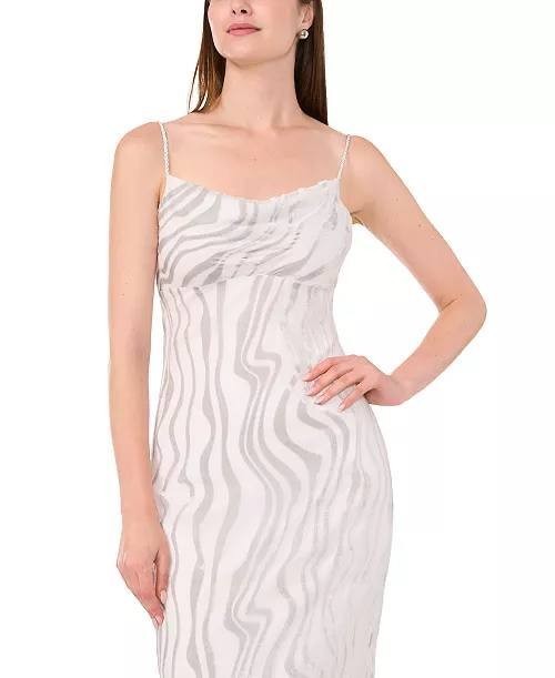 Parker Women's Printed Sleeveless Maxi Dress - Shimmer Stone Size-0 NWT $180 MRP