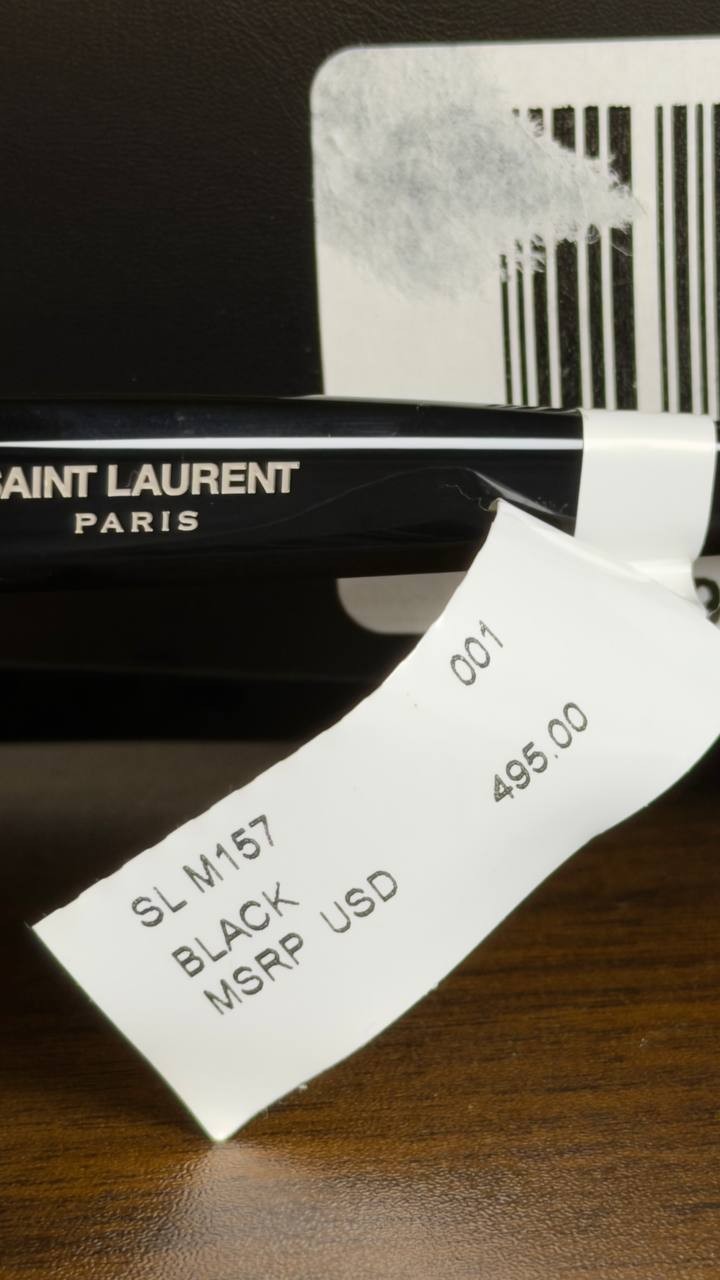 Saint  Laurent  Women’s  51mm  Cat  Eye  Sunglasses  Black  OS  NWT  $495