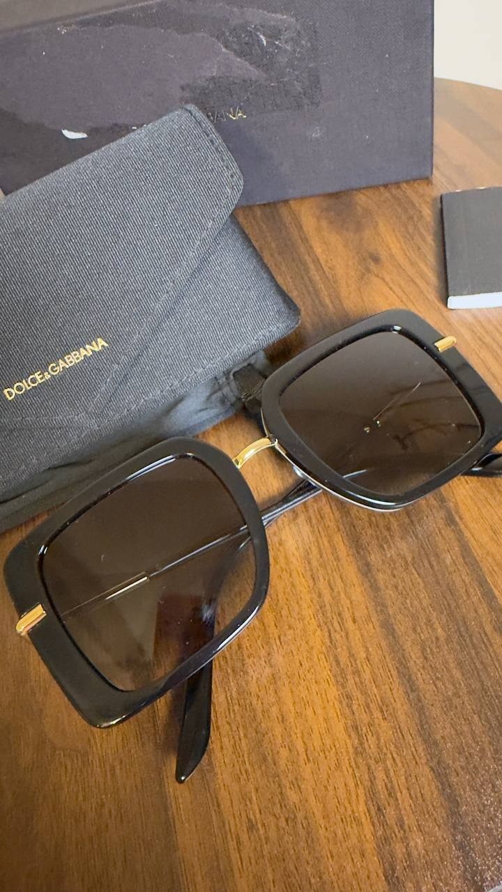 Dolce & Gabbana Sunglasses Black/Grey OS NWOT $354.00