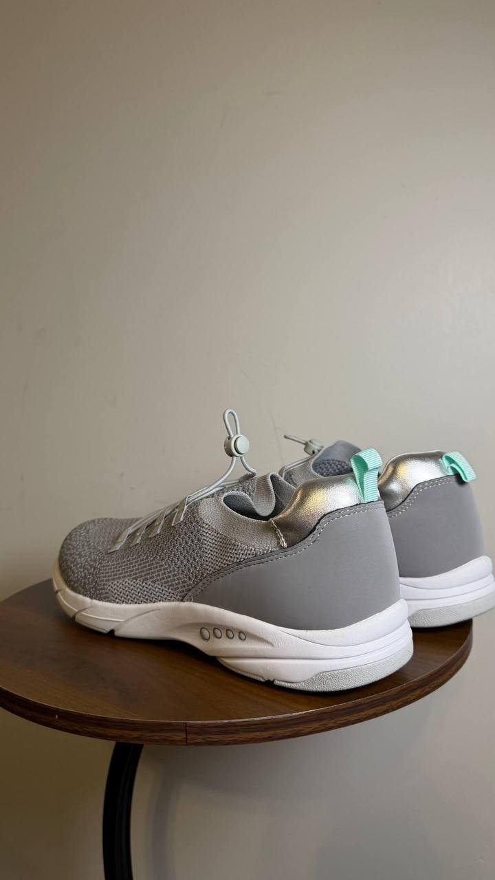 Easy Spirit Grey Slip-On Sneakers Size 12M New in Box $89