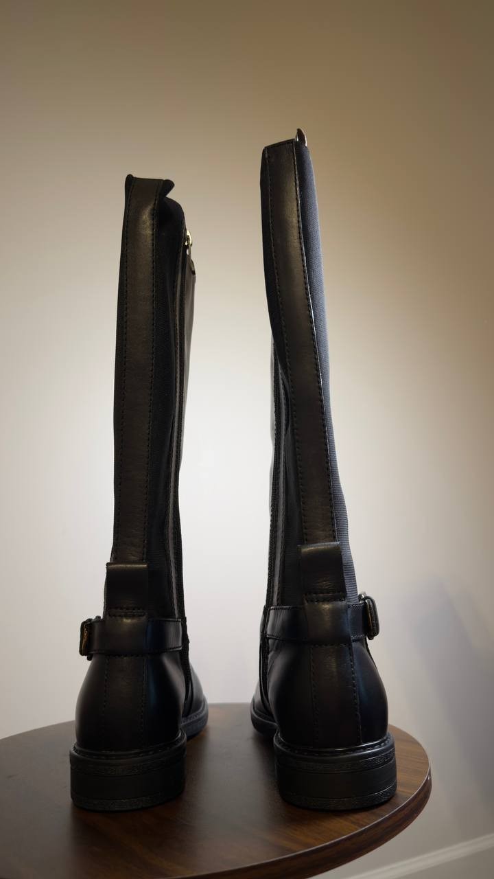 Easy Spirit Tall Boots Black 7.5 M New With Box $199.00
