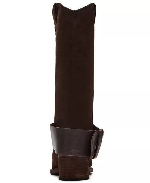 Steve  Madden  Ashwood  Western   Boots  Brown  Suede  6  New  in  Box  $189.95