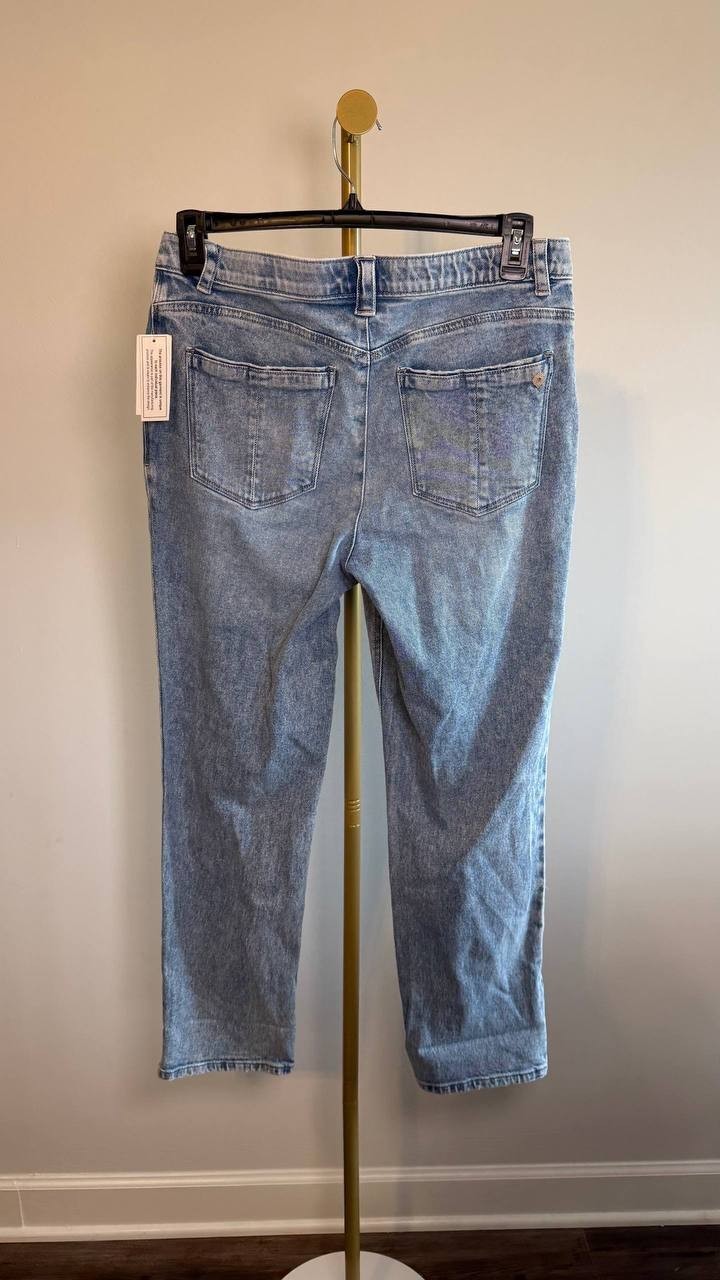 Democracy “Ab”solution Girlfriend Jeans Blue 8 NWT $88