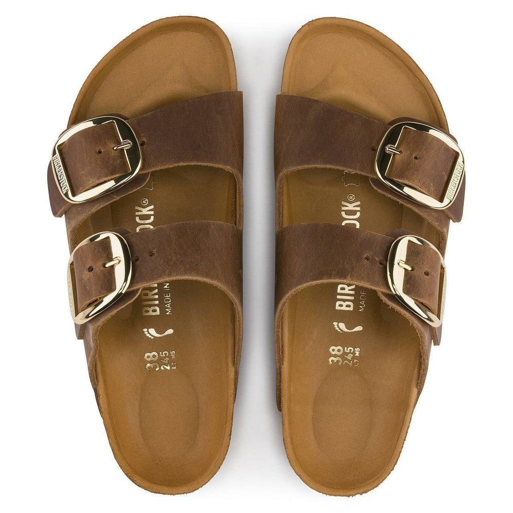 Birkenstock Sandals Cognac 6 Narrow Fit Pre-Owned