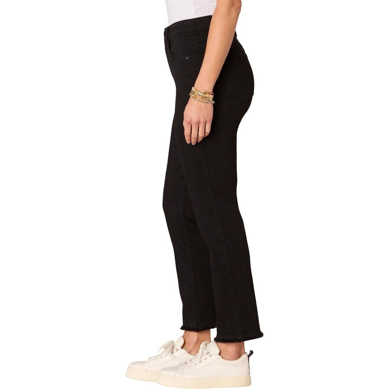 Democracy Absolution High Rise Slim Straight Jeans Black 8P NWT $78