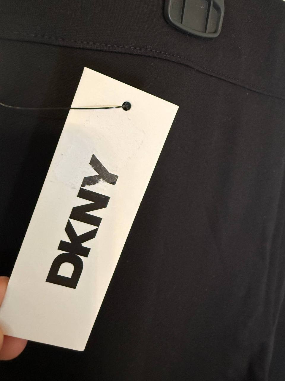 DKNY Straight‑Leg Dress Pants-Black-Size L-NWT-$89