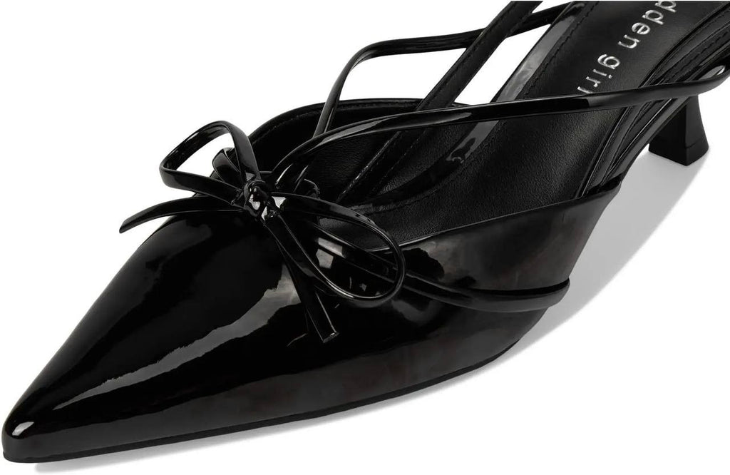 Madden  Girl  Slingback  Pumps  Black  6.5  New  $55