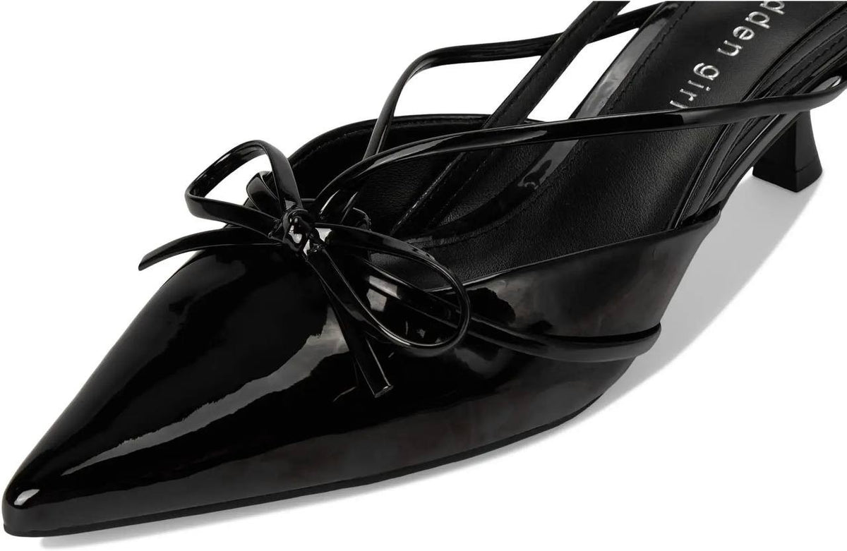 Madden  Girl  Slingback  Pumps  Black  6.5  New  $55