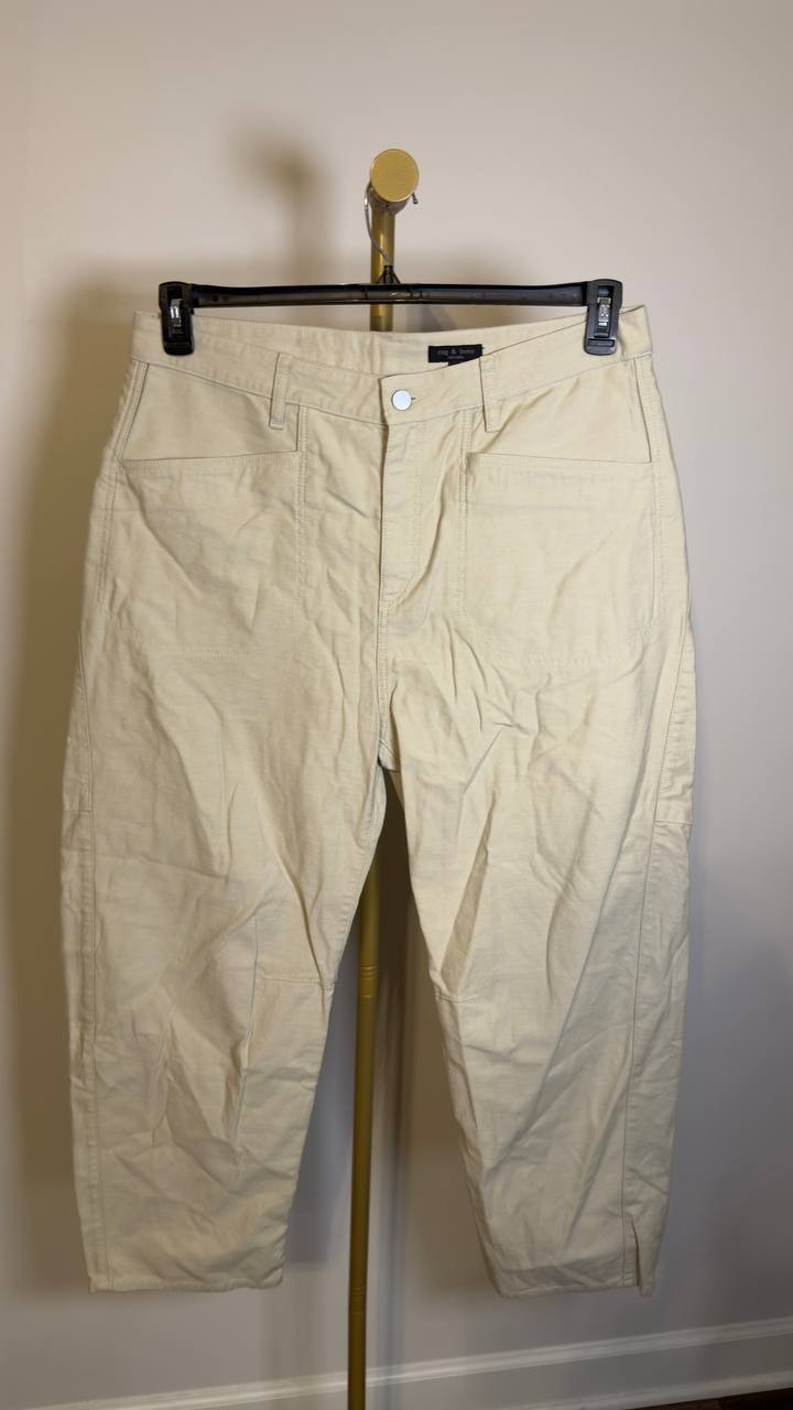 rag & bone Stevie Utility Tapered Pants Tan 31 NWT $348