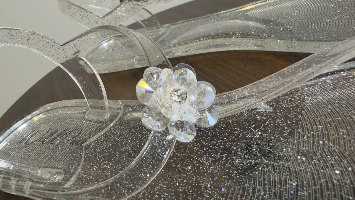 Wild Pair Flat Sandals Clear 10 M New $39.90