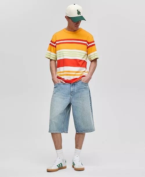 Mode of One Men’s Hollywood‑Stripe Relaxed‑Fit T‑Shirt XXL $39.50 NWT