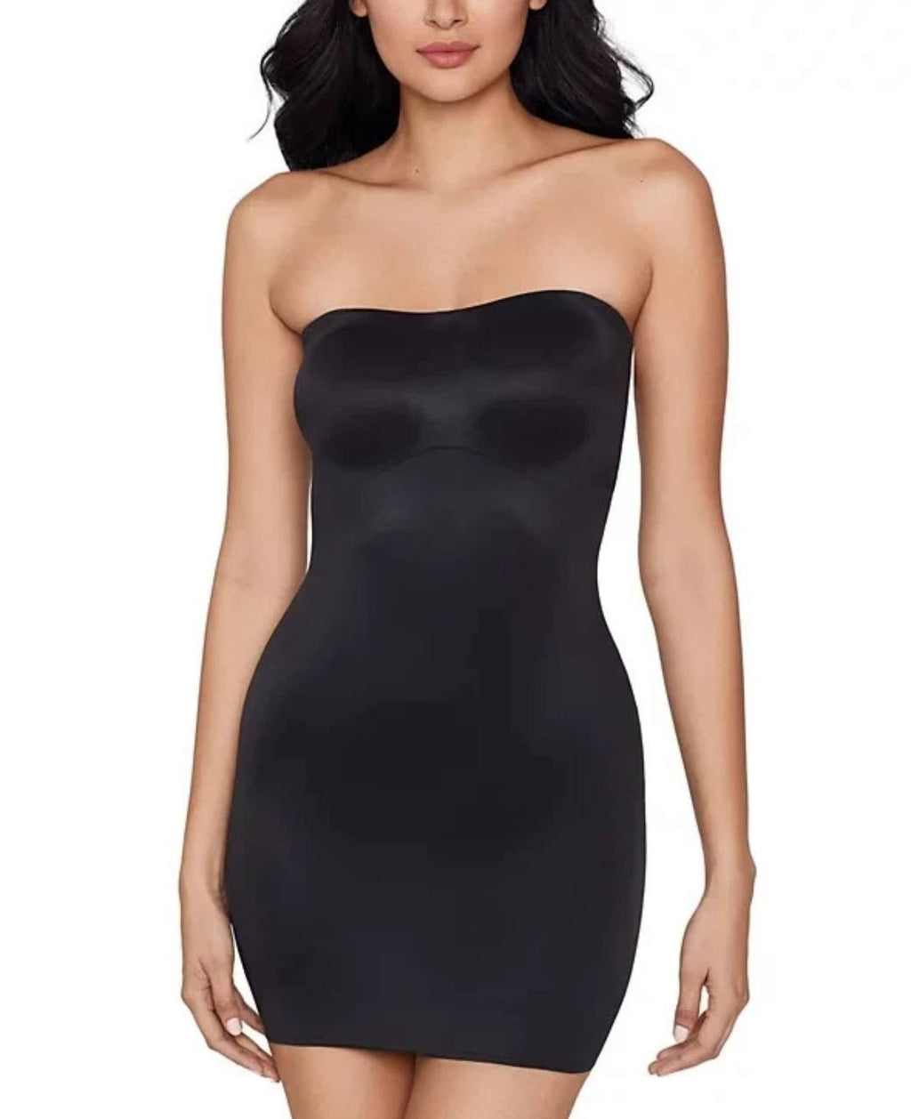 Miraclesuit Show Stopper Firm-Control Strapless Convertible Slip Black L
