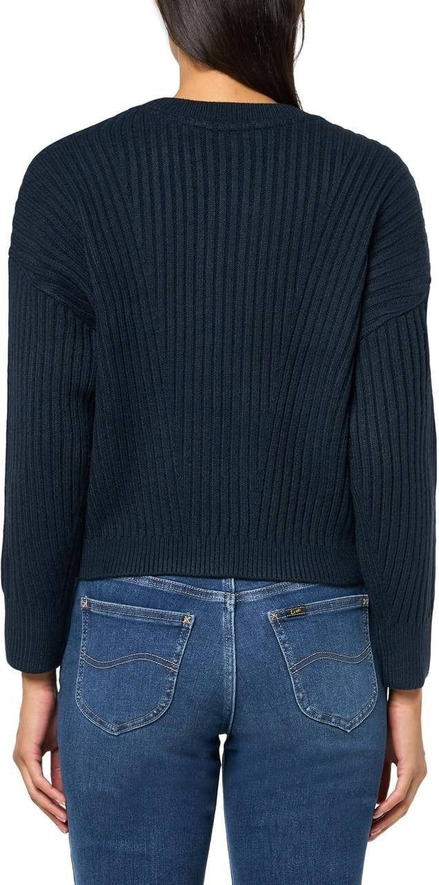 Tommy Hilfiger Traveling Cable Crewneck Sweater Sky Captain M NWT $79.50