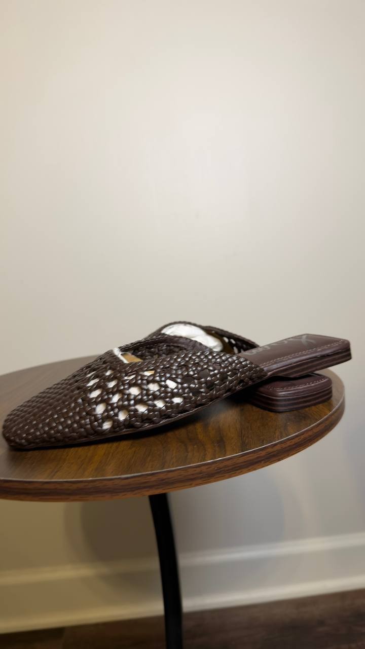 Sam Edelman Slide Mules Dark Brown 7 M New $140.00