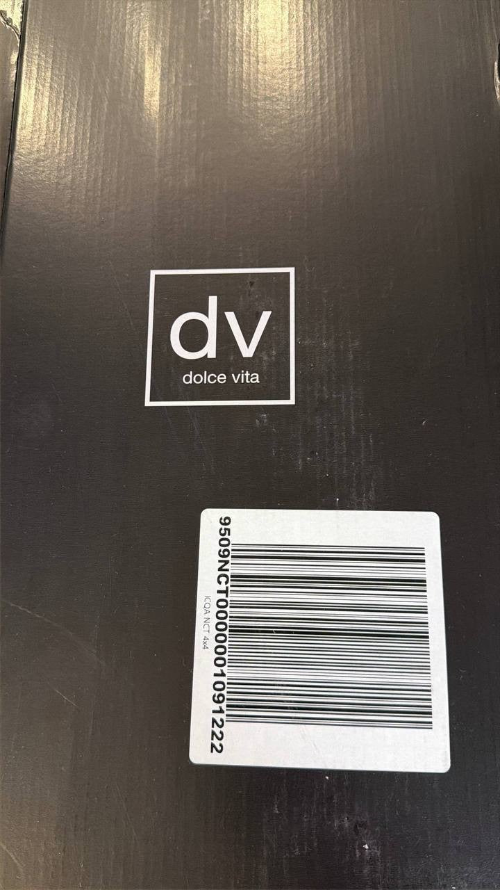 DV Dolce Vita Jernie Boots 10M Tan Smooth Riding Round Toe NIB msrp$99