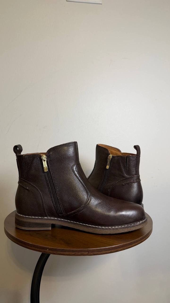 Easy Spirit Juna Leather Bootie Dark Brown Women’s 11M NWB $139