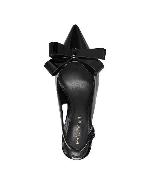 Marc  Fisher  Slingback  Pumps  Black  8.5  M  Pre‑Owned  $99
