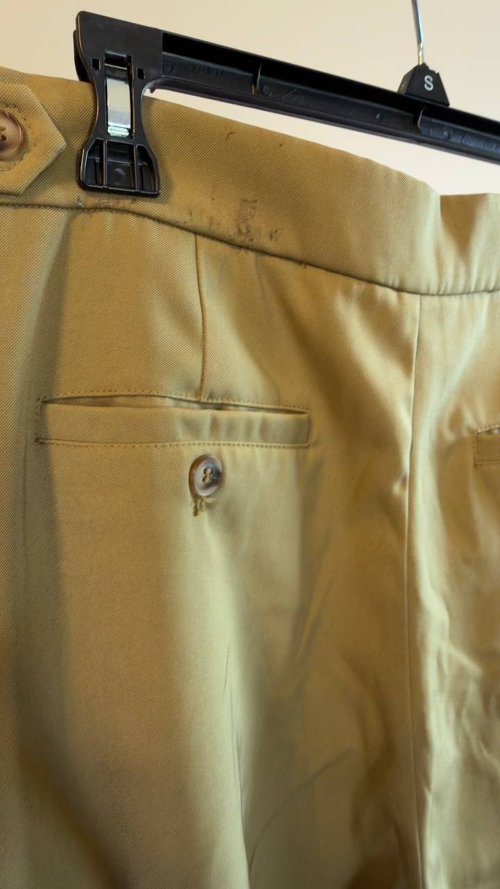 Avec Les Filles Barrel-Leg Cargo Pants Beige 14 NWOT $99