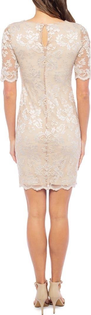 Marina Short‑Sleeve Lace Dress – Sizes S & M – NWT – $79.99