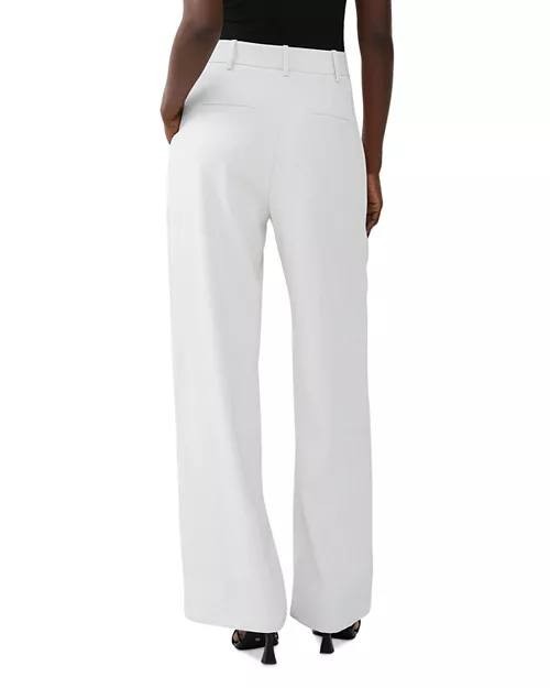 French Connection Harry Suiting Trousers Summer White 0 NWOT $98