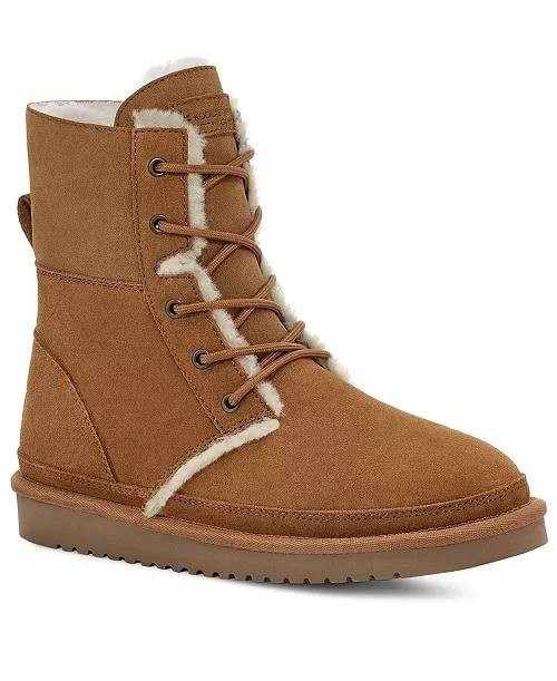 Koolaburra by UGG Advay Tall Boots Chestnut Women’s 6 Suede NWB $94.99