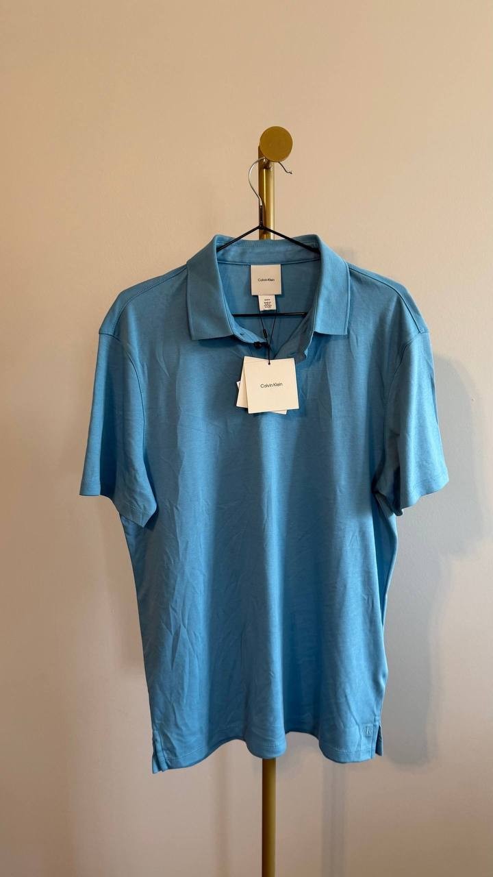 Calvin Klein Men’s Linen Blend Short Sleeve Dress Shirt S/P $89 NWT