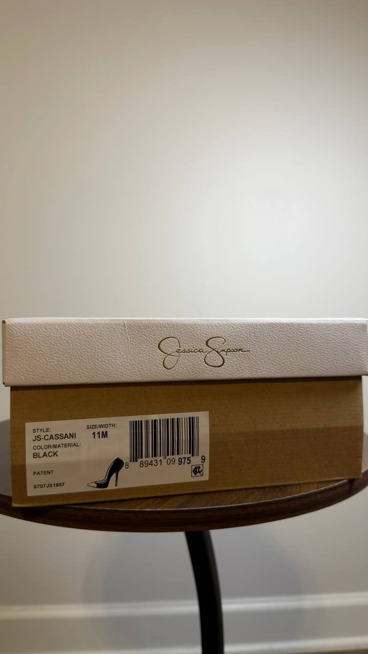 Jessica  Simpson  High Heeled Pumps  Black  11M  New  $89