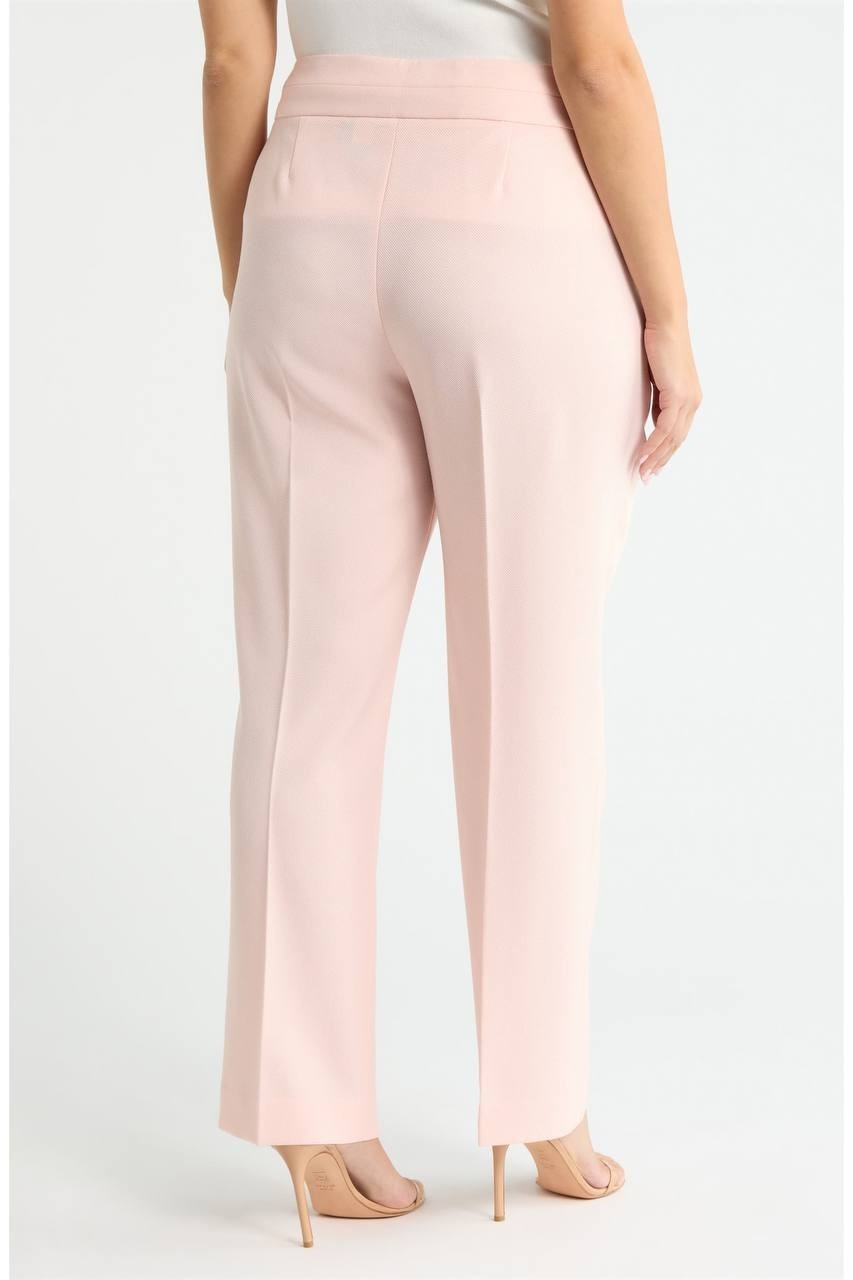 Tahari ASL Bell Bottom Pants Slipper Pink 18W NWT $109