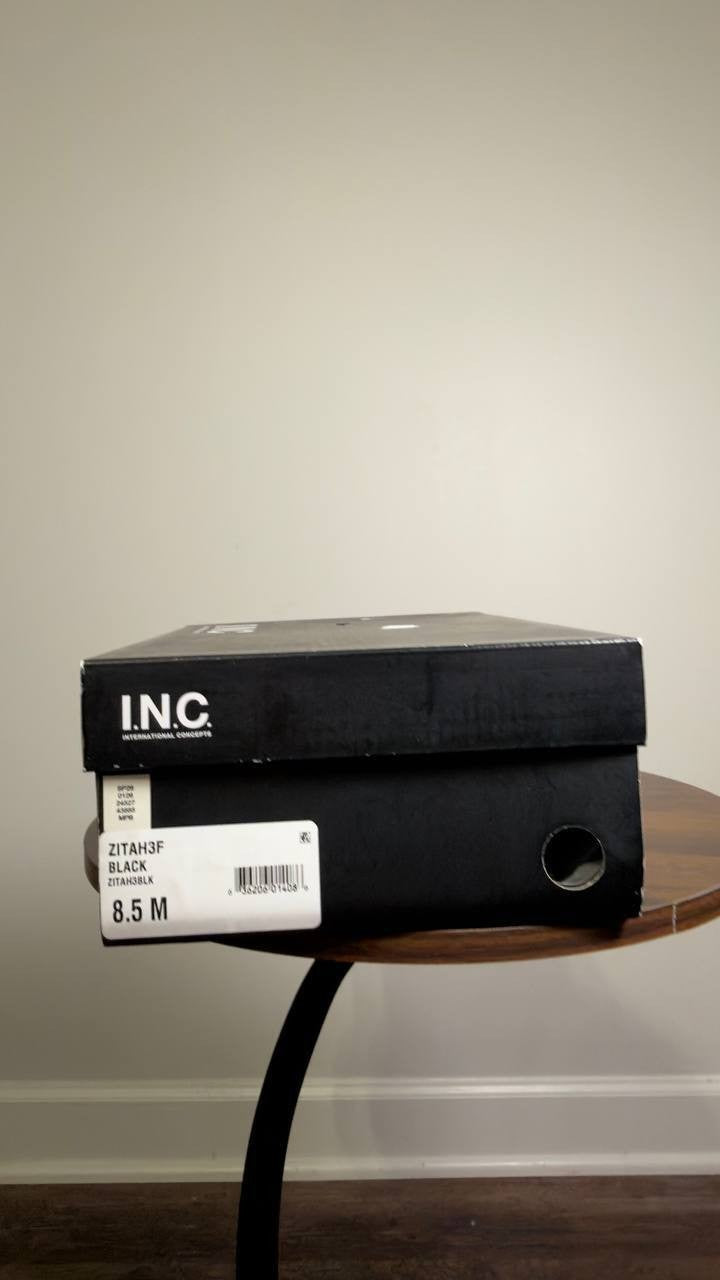 I.N.C.  International  Concepts  Pointed  Toe  Pumps  Black  8.5M  New  $89.90