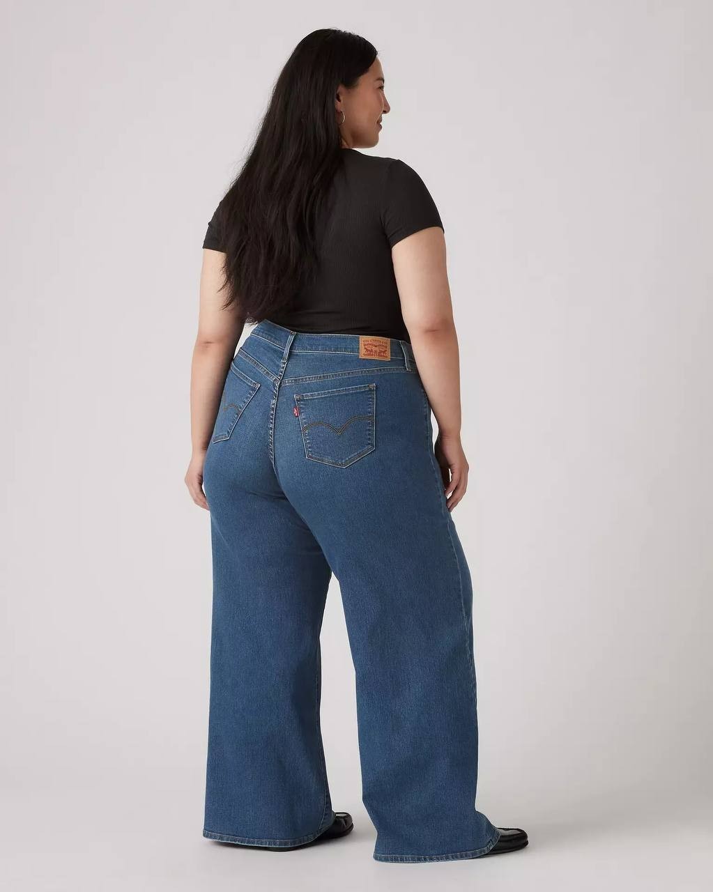 Levi’s 318 Shaping Wide Leg Jeans Plus Size Blue 16W NWT $69.50