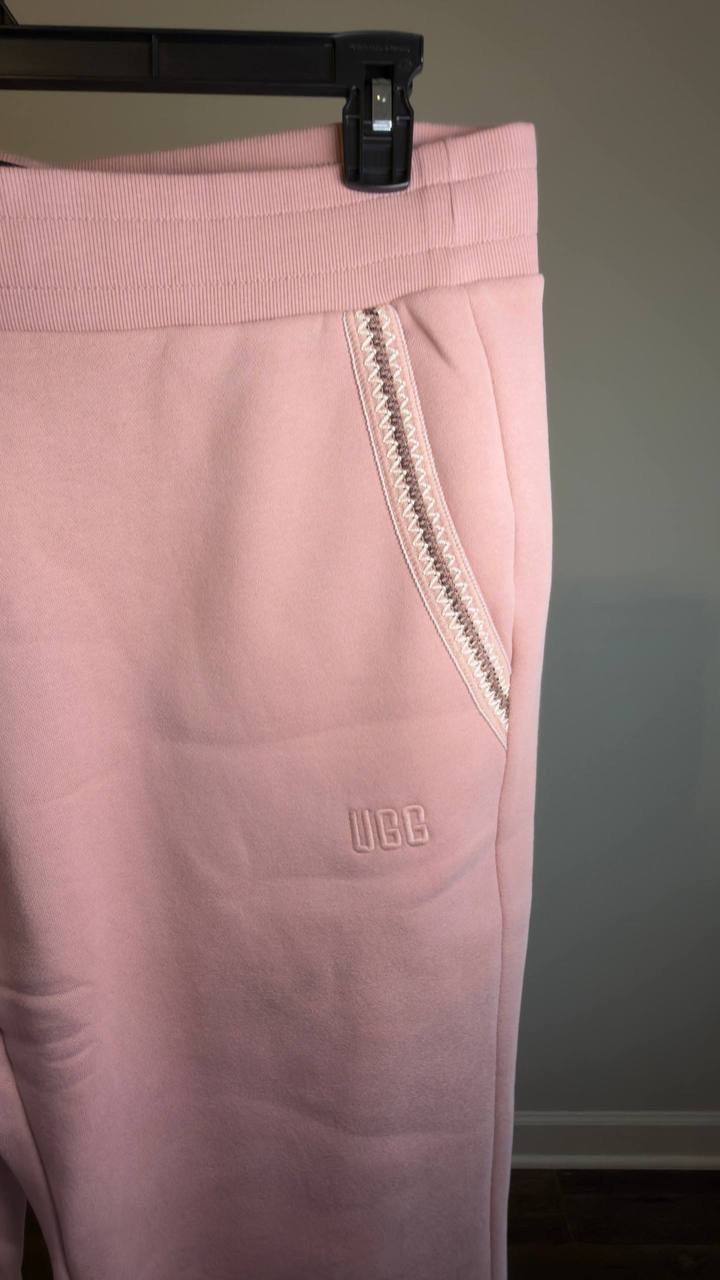UGG Tasman Jogger Pants Dusty Rose XL Unisex NWT $98