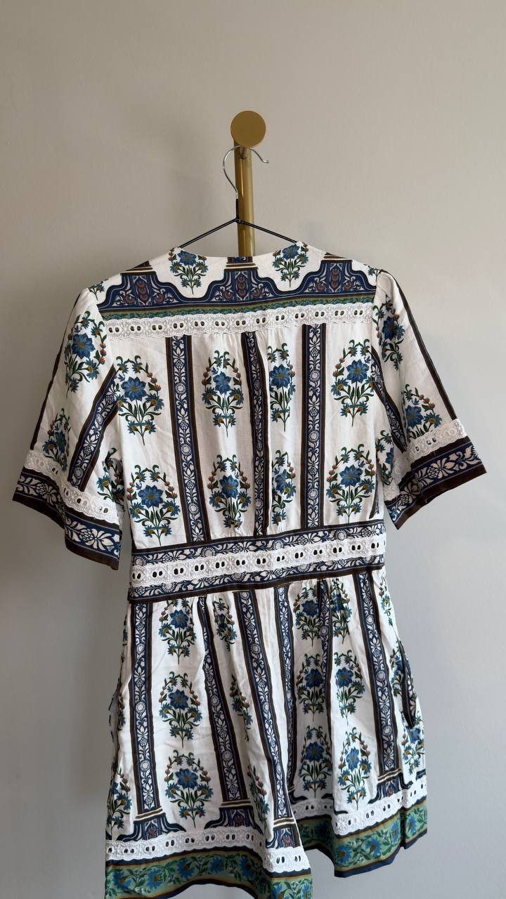 FARM Rio Manoela Off White Romper S NWT