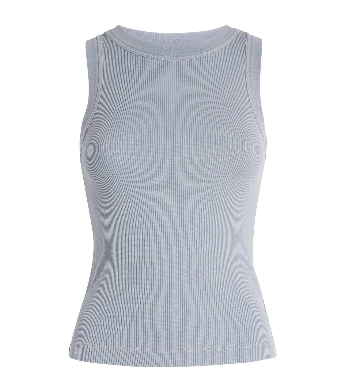 Citizens of Humanity Ribbed Isabel Tank Top S Blue Grey NWT $145