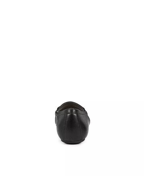Aerosoles Black Faux Leather Loafers 9.5M NIB MSRP $69
