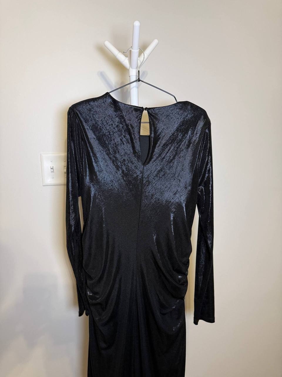 Nina Parker Plus Size Metallic Ruched Dress – Size 1X – NWT – $99