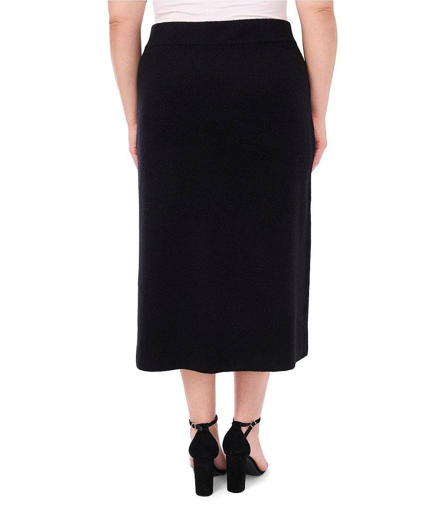 CeCe Plus‑Size Knit Midi Pencil Skirt – Size L – NWT – $79