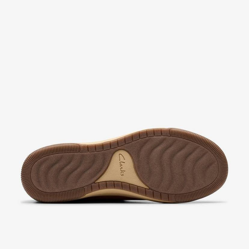 Clarks Dark Tan Textile Clogs/Mules 7.5M NIB MSRP $49.99