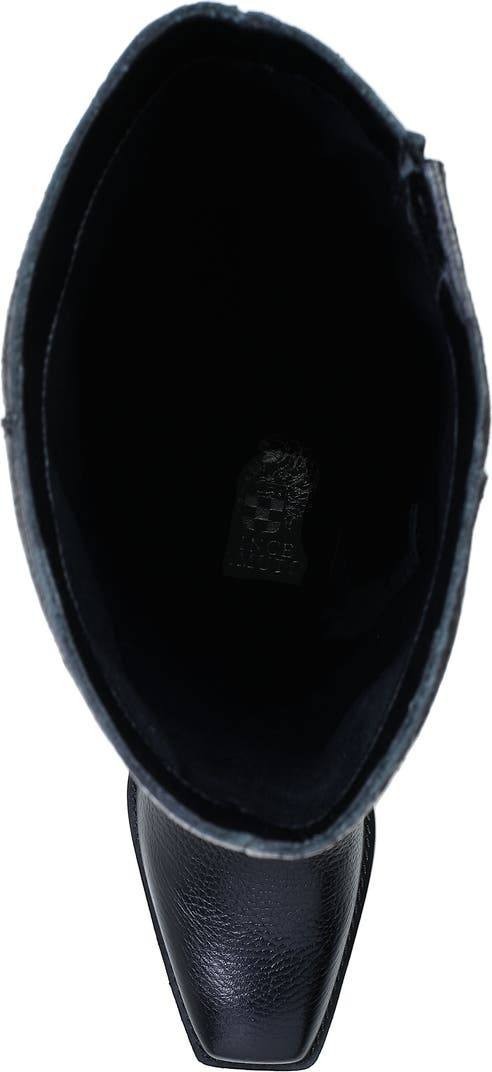 Vince Camuto Sangeti Knee‑High Leather Boots Black Women’s 6M NWB $239