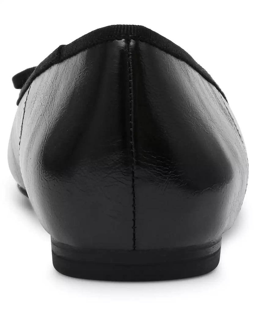 Anne Klein Women’s Aspen Snip Toe Ballet Flats Black 5.5M New With Box $85