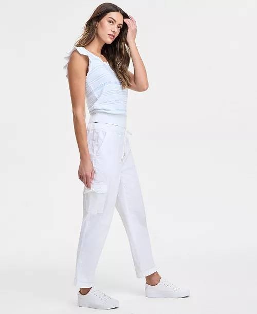 Nautica Jeans Seersucker Utility Pants – Size M – NWT – $79.50