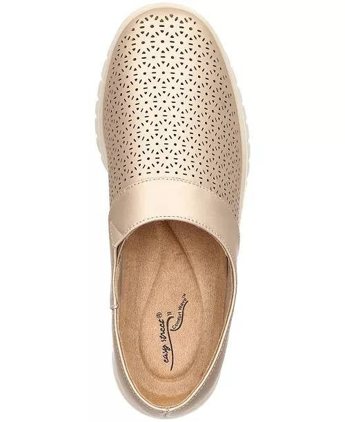 Easy  Street  Mule  Sneakers  Champagne  7M  New  $60