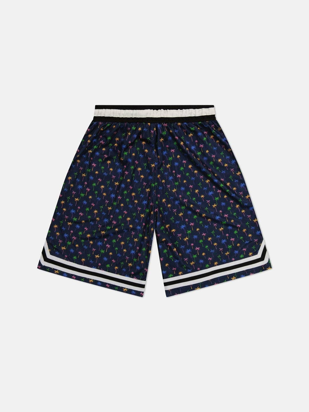 WeSC Basketball Shorts Micro Palm Navy 7" Unisex Athletic Fit NWT