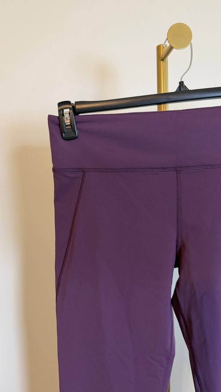 Reebok LUX Collection Training Leggings Violet High Rise Speedwick SizeXL NWT$55