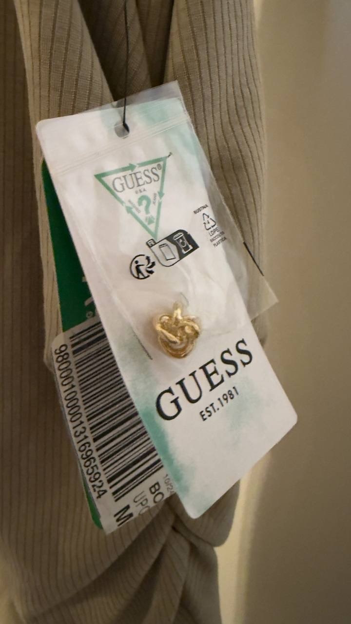Guess  Jeans  Women’s  Dress  CARMELA  Moss  Khaki  S  NWT  $128 