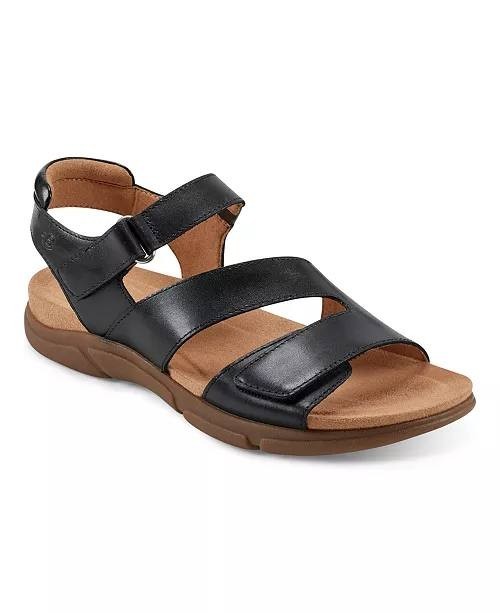Easy Spirit Flat Sandals Black 9 M New $75.00