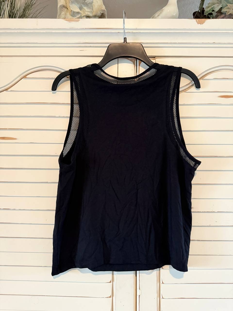 DKNY Sleeveless Black T-Shirt Viscose Blend L NWT – Everyday Designer Chic