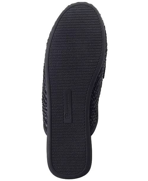 Giani Bernini Black Man‑Made Slip‑On Mules 7M NIB MSRP $89.50