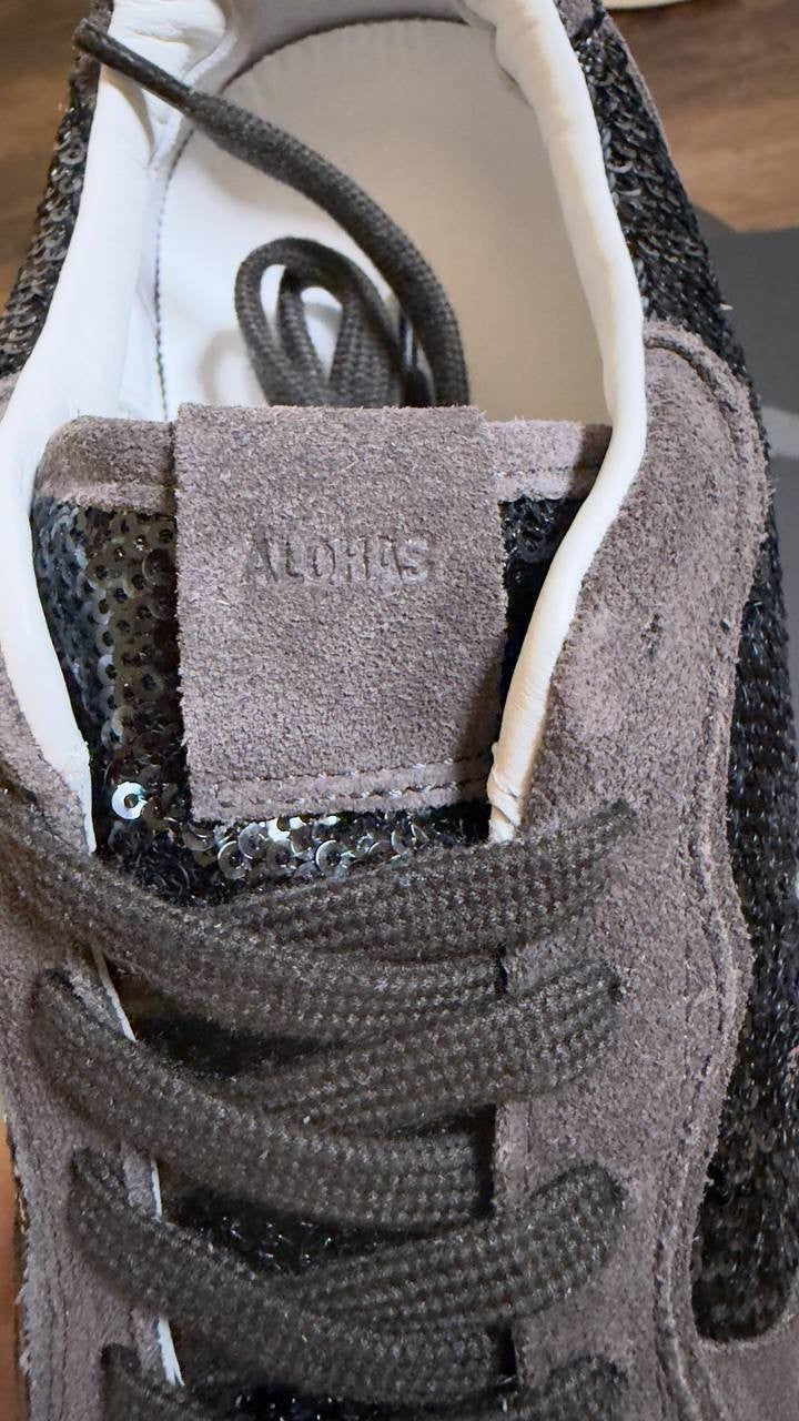 Alohas  Low  Top  Sneakers  Dark  Grey  9  New  $195