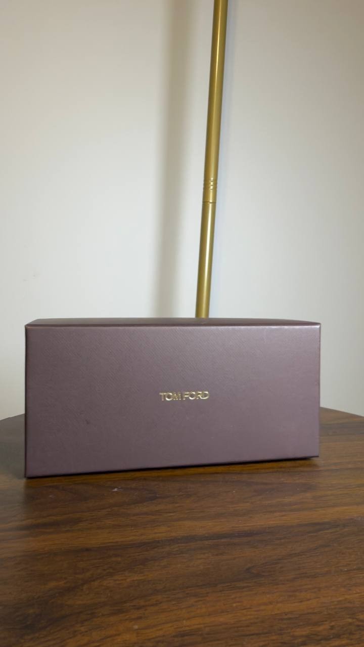 Tom  Ford   Sunglasses  Shiny  Black/Smoke  Gradient  OS  NWT  $325 